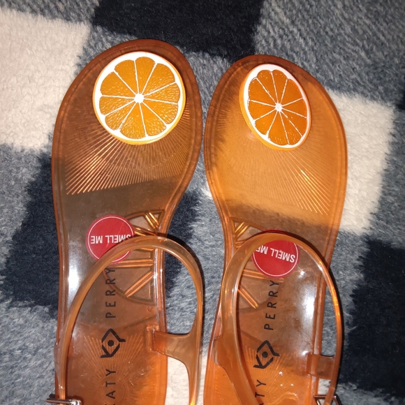 KATY PERRY The Geli Orange Slice Sandals - Picture 5 of 7